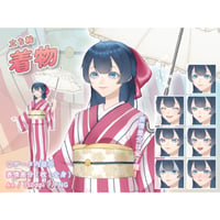 【立ち絵素材】民族衣装_着物_女性_美人系