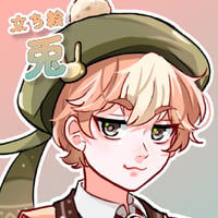【立ち絵素材】動物擬人化_兎_男性_少年系1