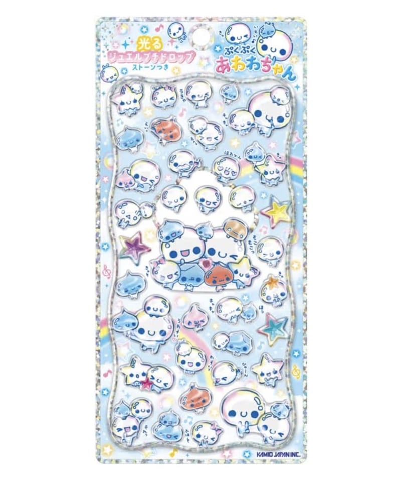 正規品】光るプチドロップステッカー / あわわちゃん | Poche