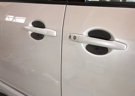 【LANDLIC】 ドアプロテクト　グレー　DELICA　D:5　中期型2019-専用