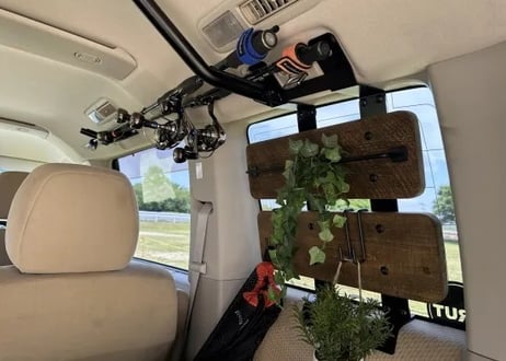 【LANDLIC】 ロッドホルダー　DELICA　D:5　中期型2019-専用