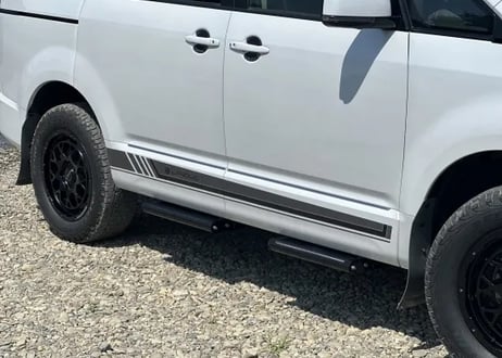 【LANDLIC】 サイドステップ　フロント用　DELICA　D:5　中期型2019-専用