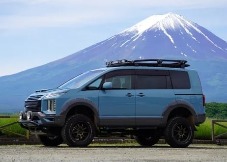 【LANDLIC】 サイドステップ　フロント用　DELICA　D:5　中期型2019-専用