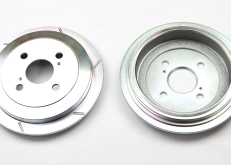 【SILKROAD】 ディスクブレーキ風ブレーキドラム  ハイゼットトラック・ジャンボ S500/S510 専用