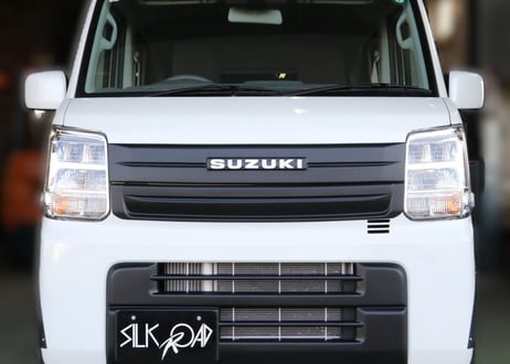 【SILKROAD】 フロントガーニッシュ 3点set エブリイバン DA17V専用