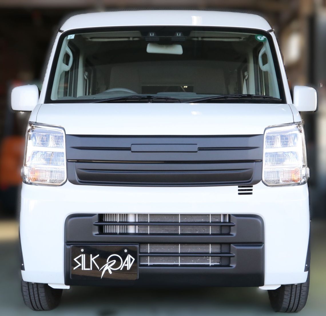 SILKROAD】 フロントガーニッシュ 3点set エブリイバン DA17V専用