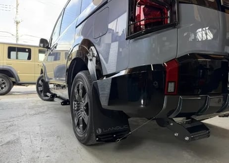 【LANDLIC】 5色設定あり！マッドフラップ 新型デリカ DELICA　D:5　2026-