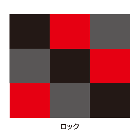 【送料無料】Tシャツ（3×3チェックプリント）