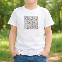 【送料無料】こども用Tシャツ（3×3チェックプリント）