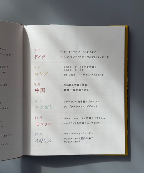 世界の市場 おいしい！たのしい！２４のまちでお買いもの | マリヤ・バーハレワ