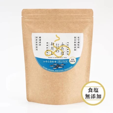 いりこ合わせ食塩無添加だし　18P入り