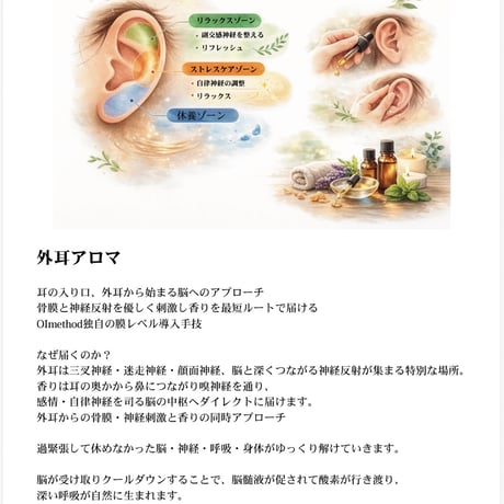 Oimethodパイテラピーオイル（化粧用油）30m 外耳アロマ