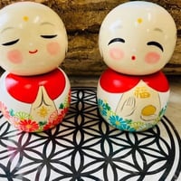 幸福のお地蔵さんこけし　セット