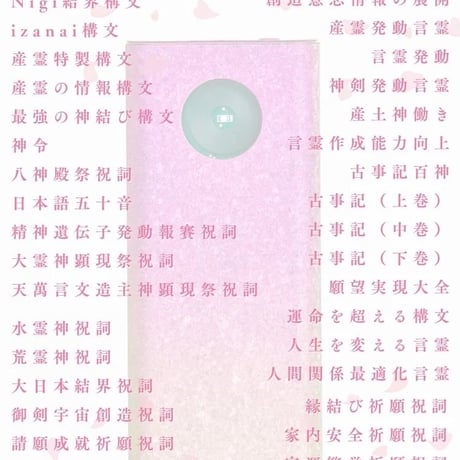 ＜ Nigi-Musuhi ＞ 言霊／ムスヒ／意志実現を極める