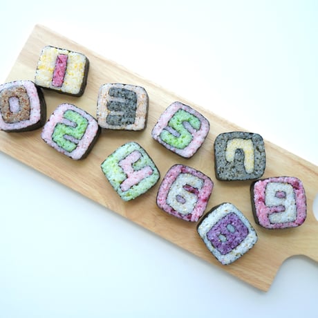 御誕生日にサプライズ巻き寿司アート！