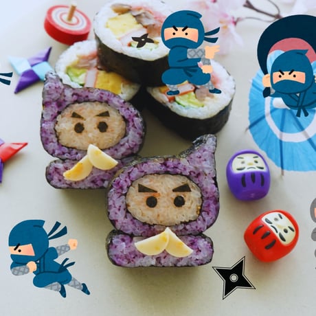選ぶ時間も楽しい❤可愛い巻き寿司アートのセレクトセット