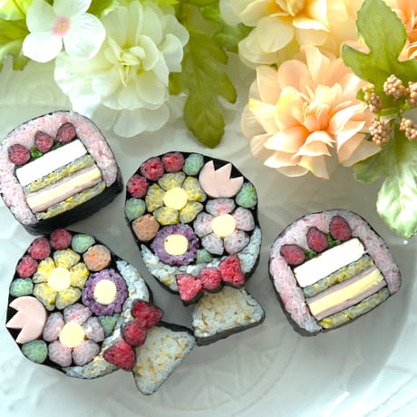 御誕生日にサプライズ巻き寿司アート！