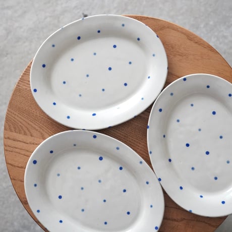 Oval Plate dot / 中囿義光さん