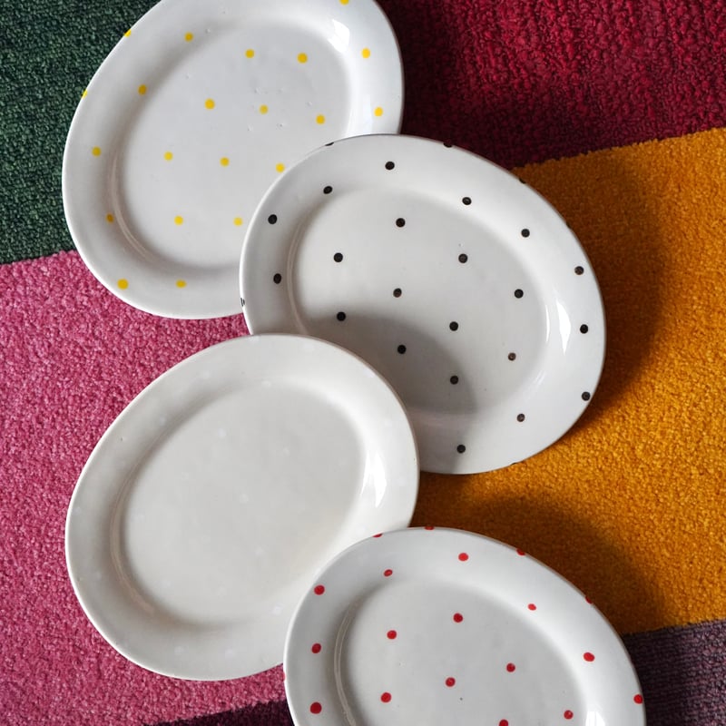 Oval Plate dot / 中囿義光さん | u; general store
