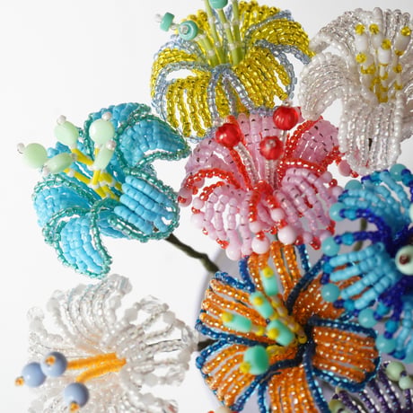 Beaded Flower / 1