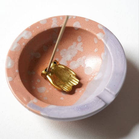 Brass Hand Incense Holder