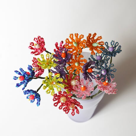 Beaded Flower / 6