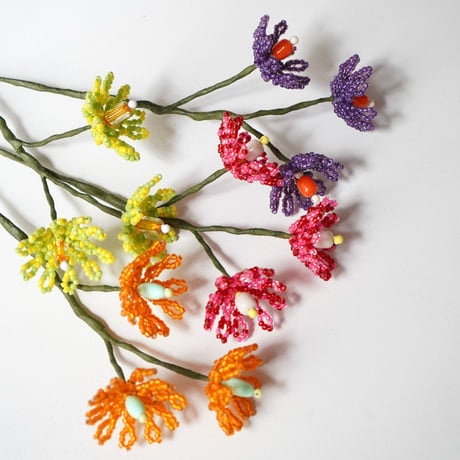 Beaded Flower / 6