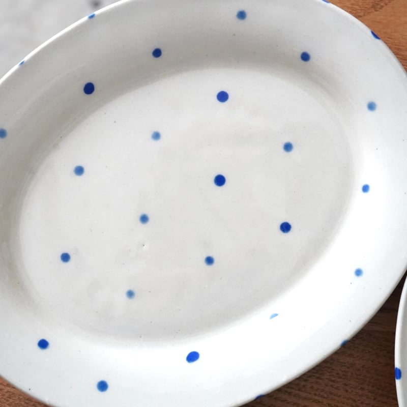 Oval Plate dot / 中囿義光さん | u; general store