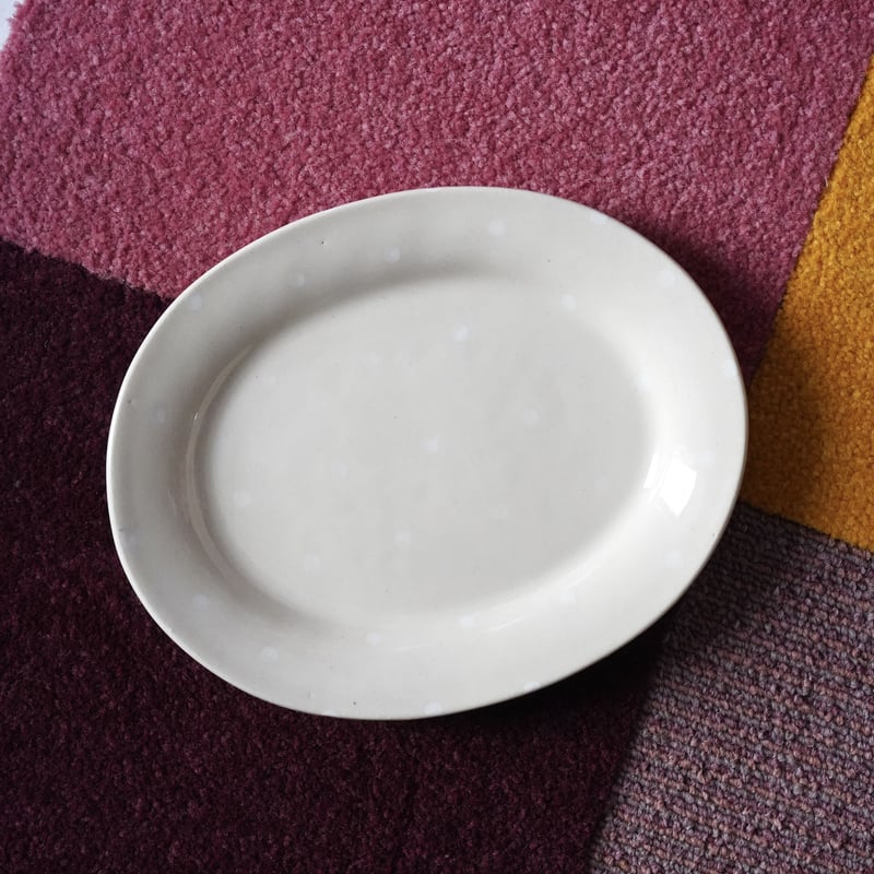 Oval Plate dot / 中囿義光さん | u; general store