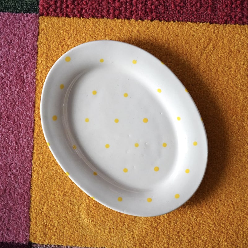 Oval Plate dot / 中囿義光さん | u; general store