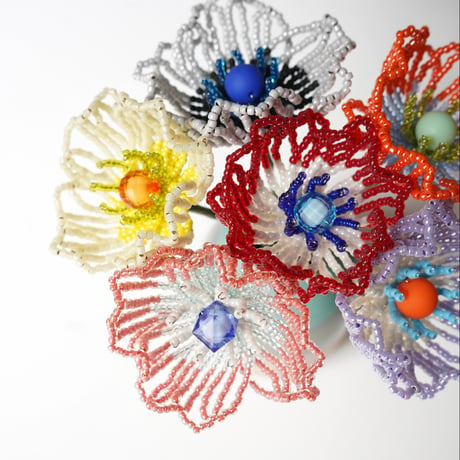 Beaded Flower / 2