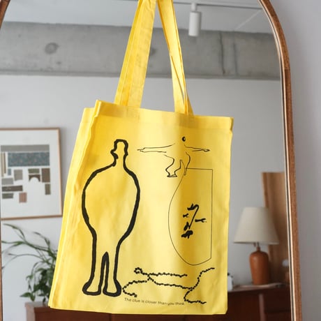 The clue TOTE BAG