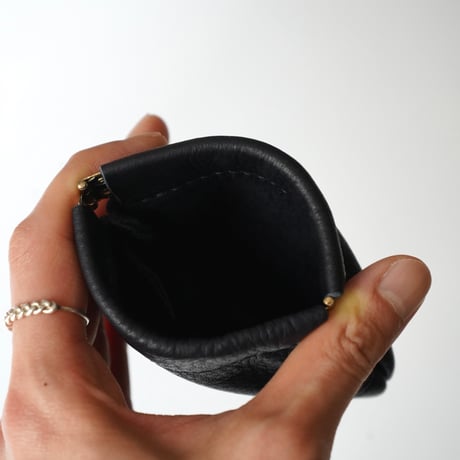 leather mini pouch