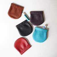 leather mini pouch