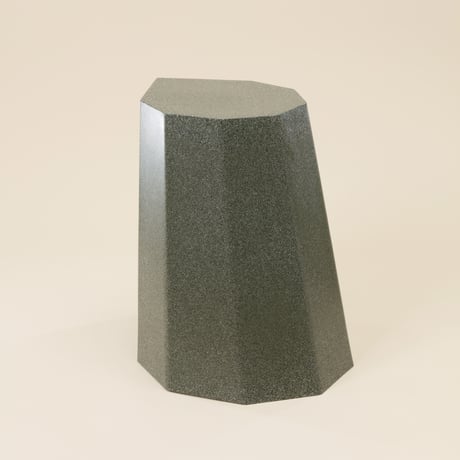 Arnold Circus Stool / Gray Marble