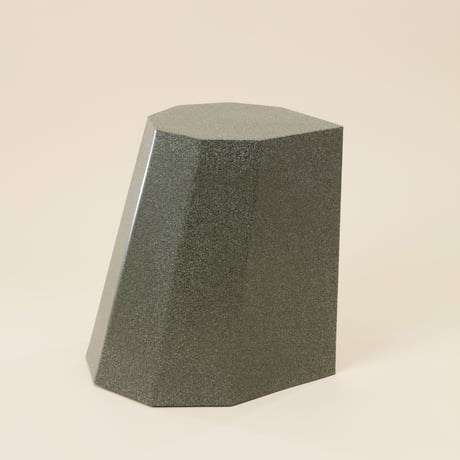 Arnold Circus Stool / Gray Marble