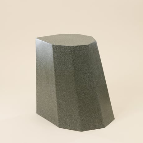 Arnold Circus Stool / Gray Marble