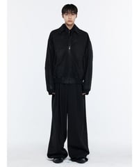 [RUNWAY BRIDGE] Ultrasuede® Nu ウルトラスエード A-2 ジャケット - ブラック