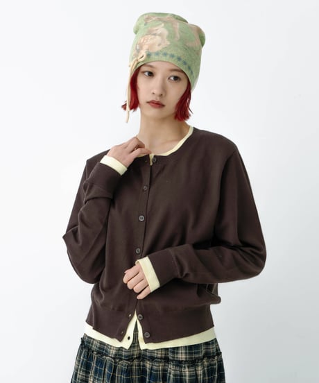bambi print 2way beanie