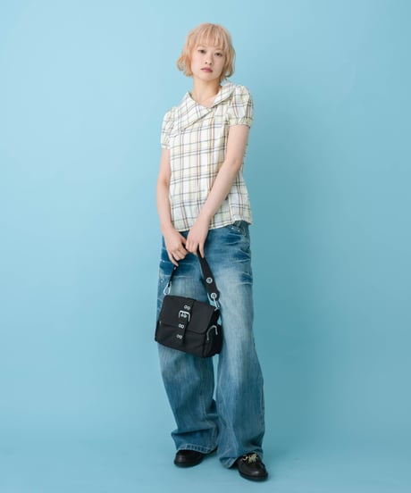 Studded Wide Leg Jeans