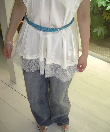 Lace Satin Cami Top