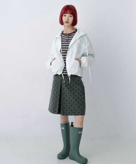 border pattern cardigan