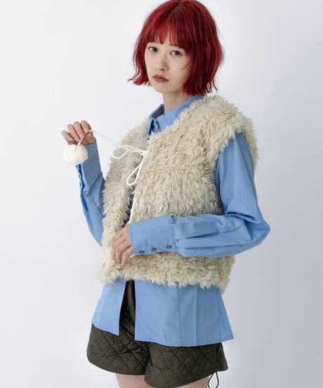front zip long sleeve shirt
