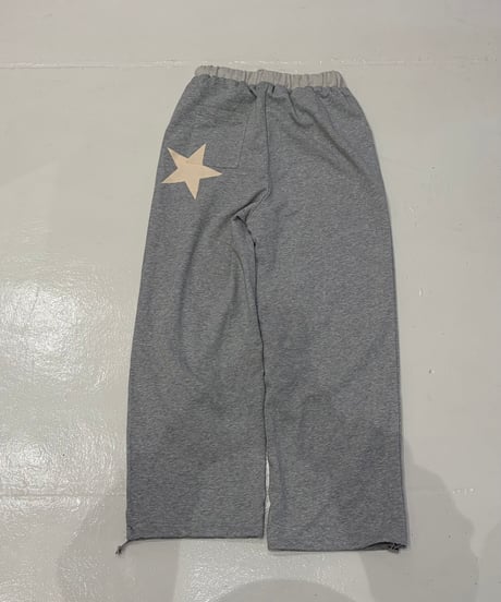 number print sweat pants