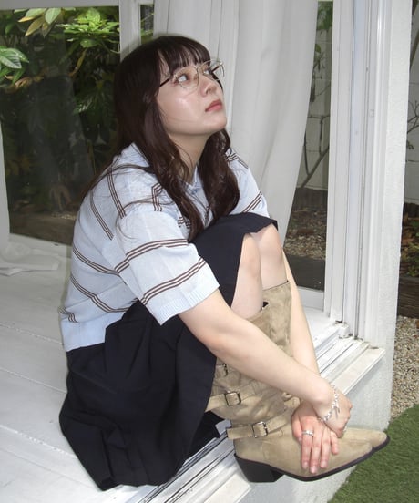 Border Knit Polo Shirt