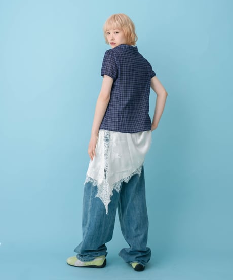 Studded Wide Leg Jeans