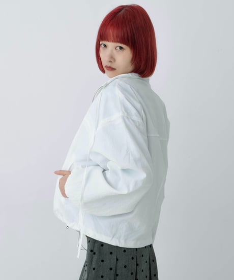 lightweight drawstring blouson