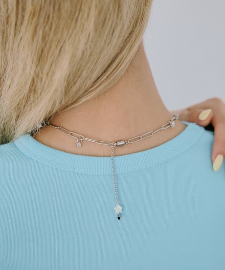 Dreaming Dolphin Necklace Set（Purple）
