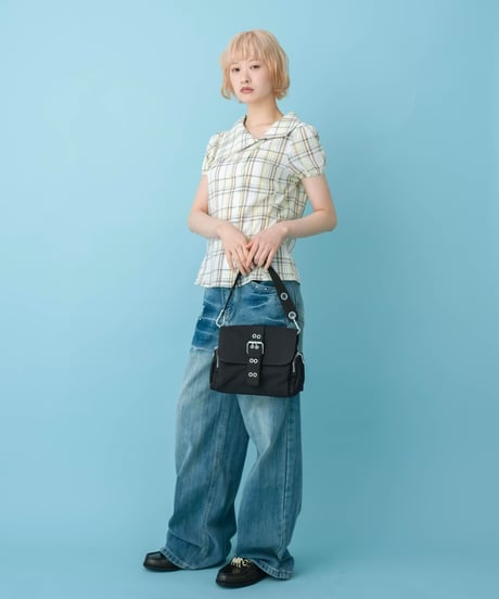 Studded Wide Leg Jeans