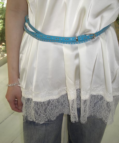 Lace Satin Cami Top